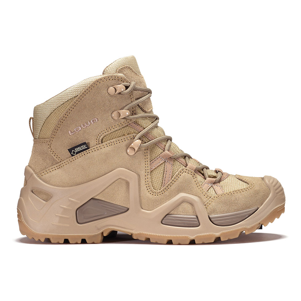 Scarpe Militari Donna Lowa Zephyr GTX Mid TF Beige XSQEGW-108